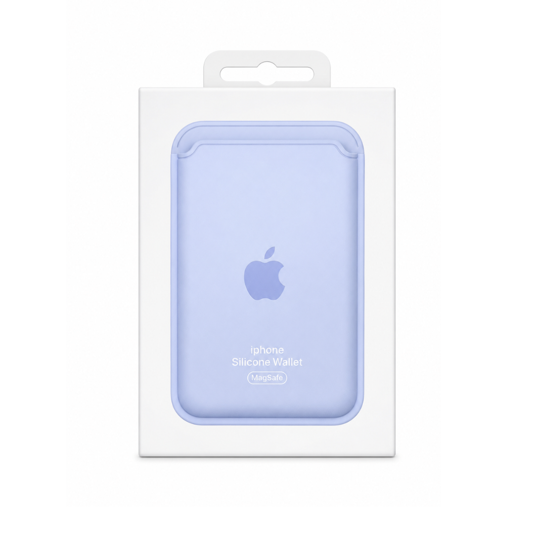 Billetera Azul Claro Silicon Magsafe
