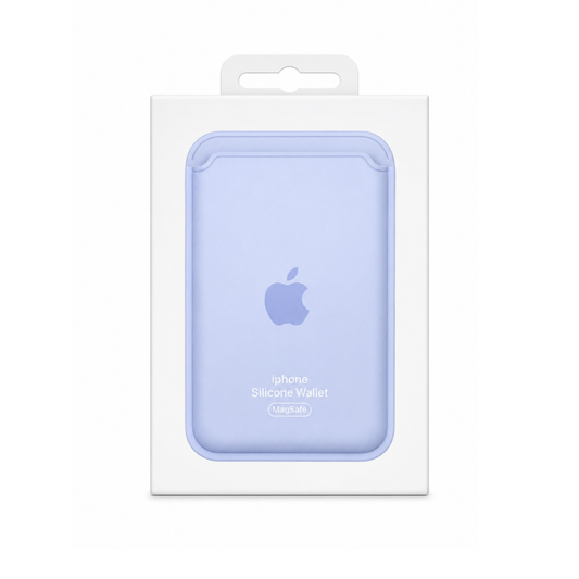 Billetera Azul Claro Silicon Magsafe