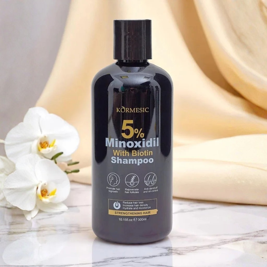 Kormesic 5% Minoxidil Shampoo 300ml - Mayoreo