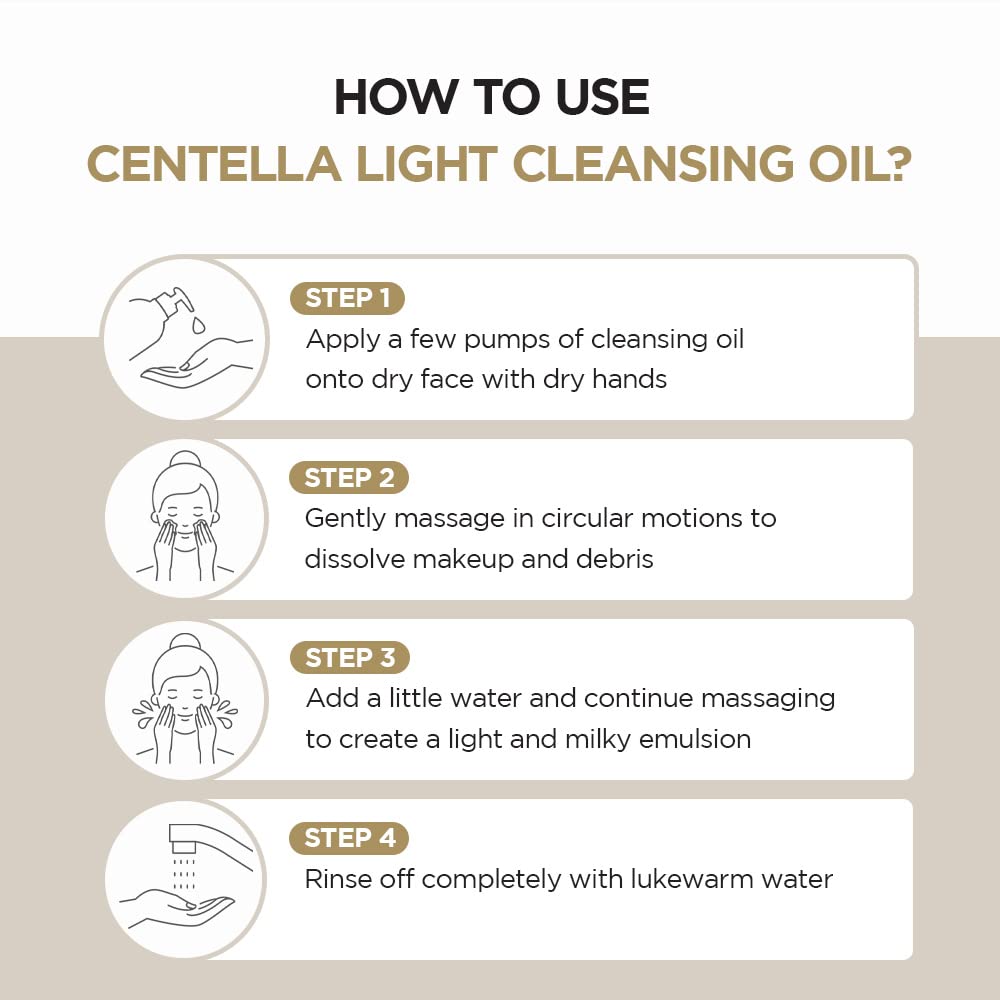 Centella Light Cleansing Oil / 200ml