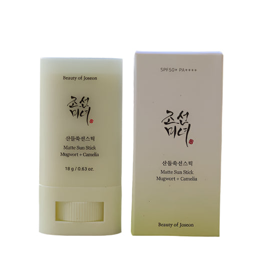 Matte sun stick: Mugwort + Camelia SPF50+ / 18g