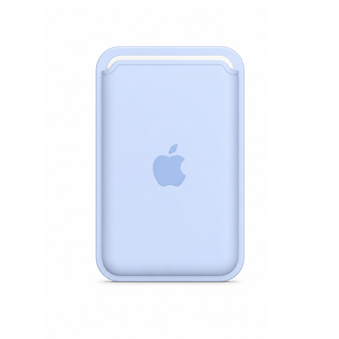Billetera Azul Claro Silicon Magsafe