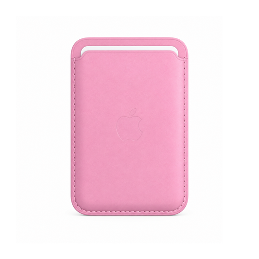 Billetera Rosa Cuero Magsafe