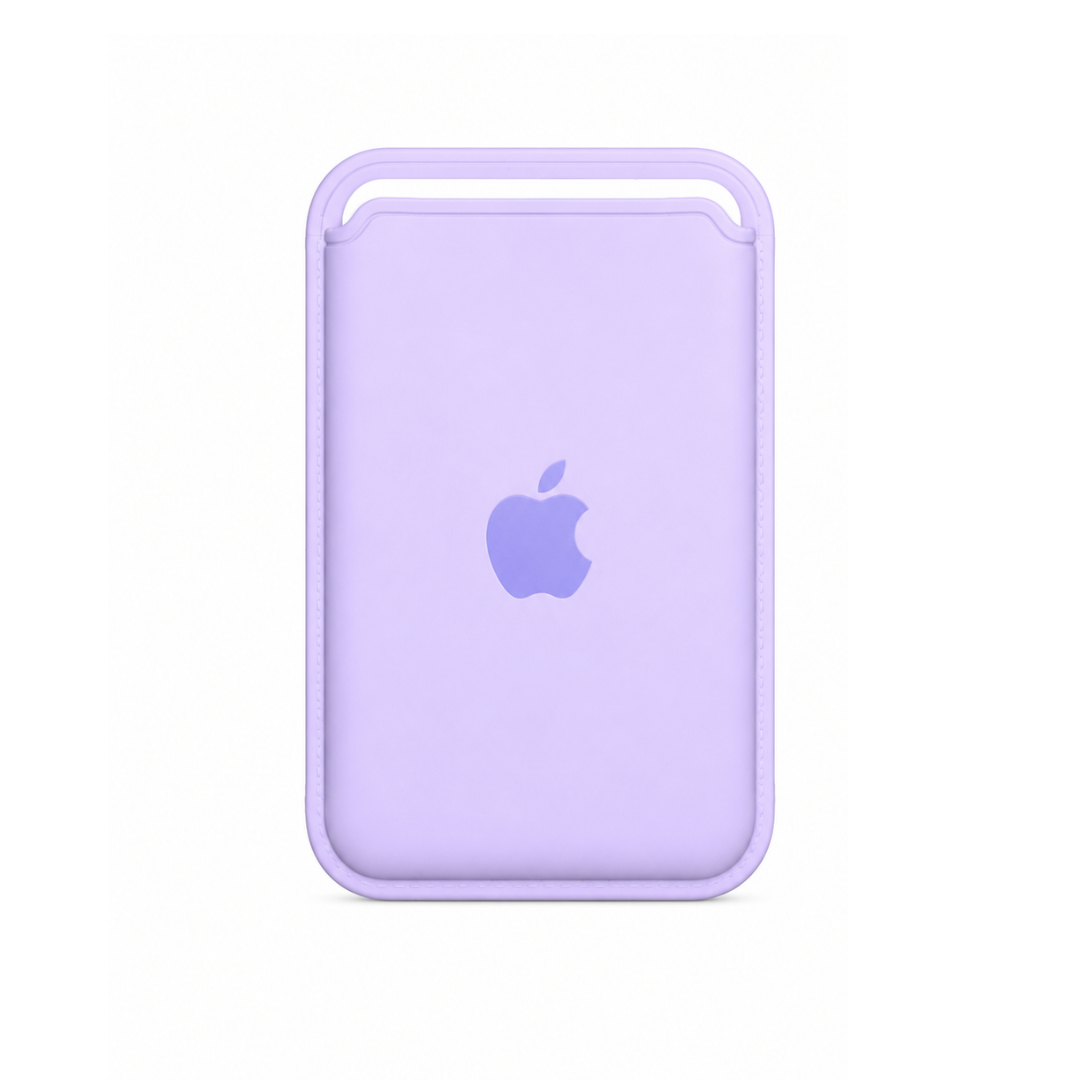 Billetera Lila Silicon Magsafe