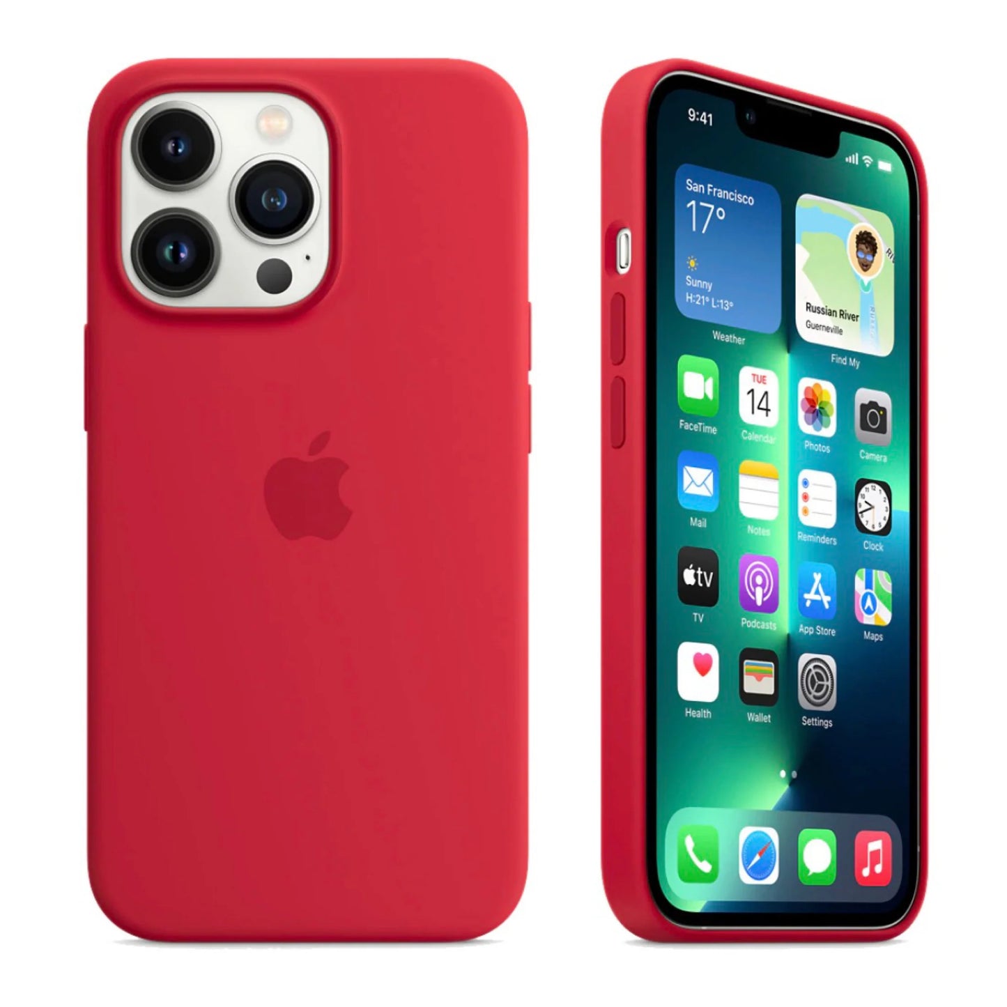 14 Pro Max Rojo
