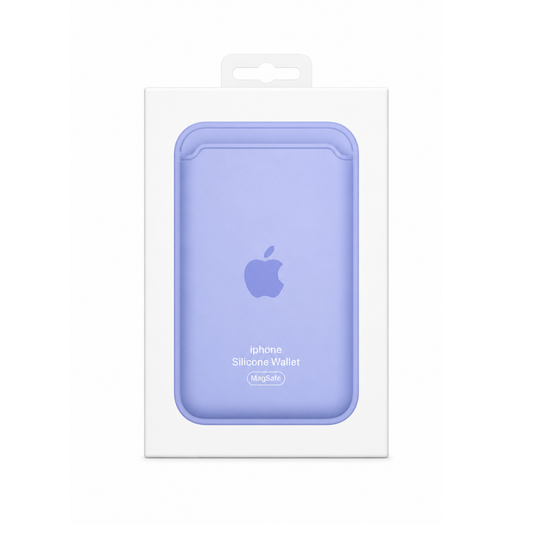 Billetera Lila Silicon Magsafe