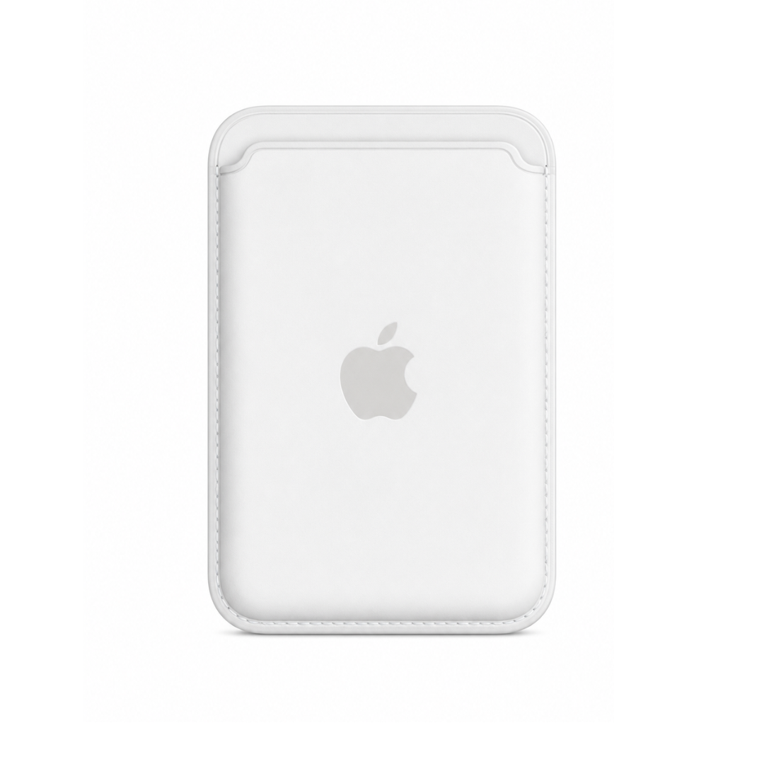 Billetera Blanca Silicon Magsafe