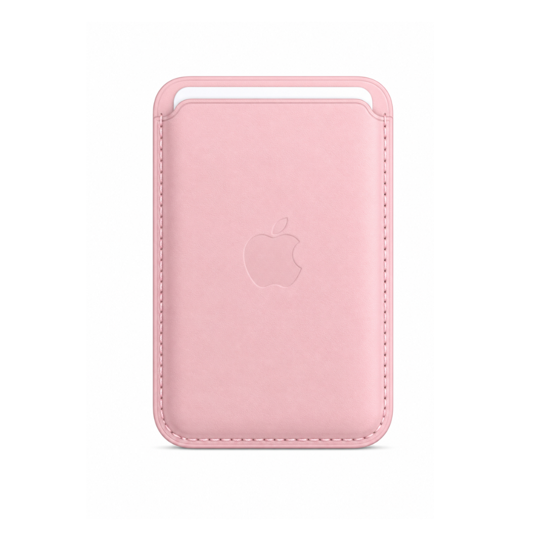 Billetera Rosa Claro Cuero Magsafe