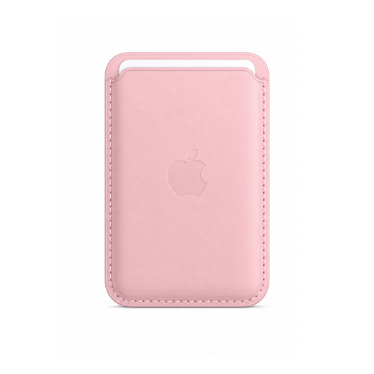 Billetera Rosa Claro Cuero Magsafe