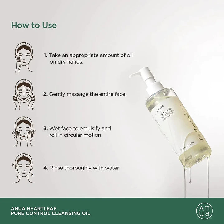 Heartleaf Pore Control Cleansing Oil / 200ml
