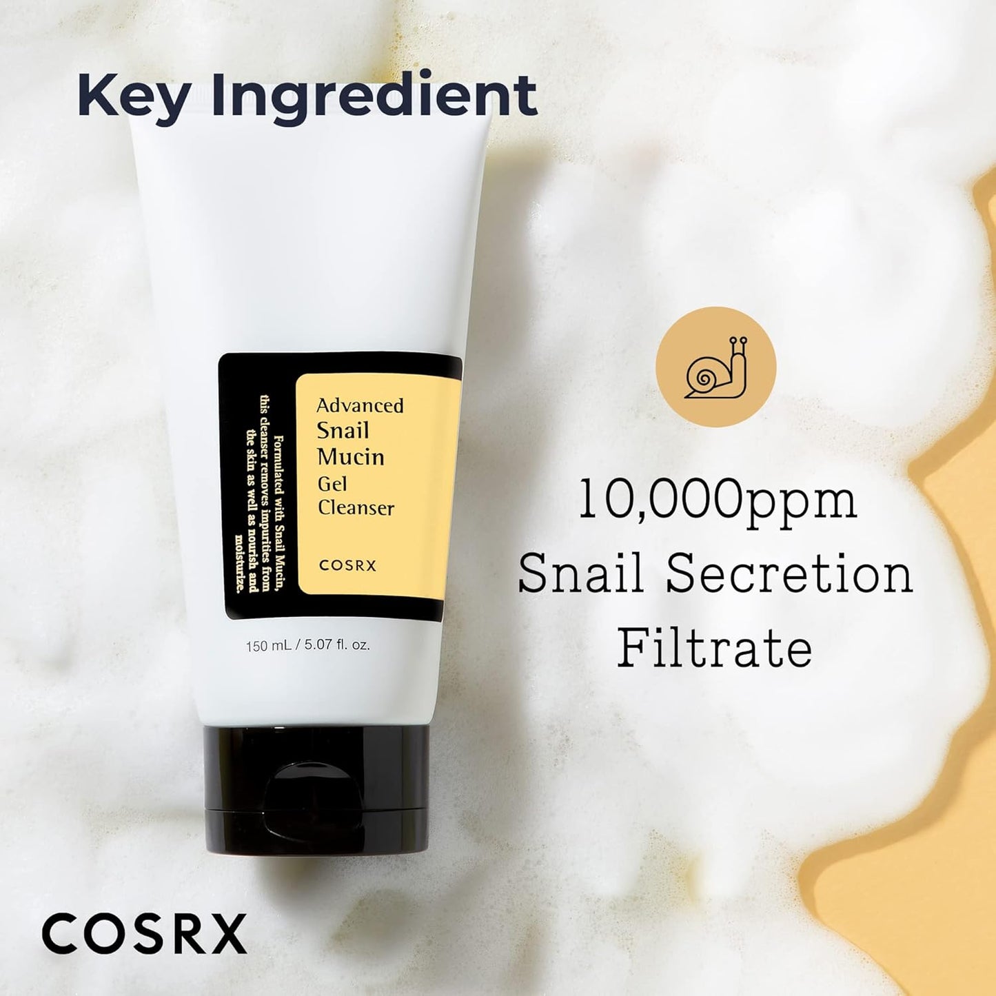 Advanced Snail Mucin Gel Cleanser / 150ml