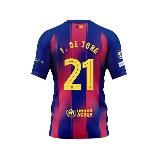 FC Barcelona De Jong Pro Player Champions League Casa