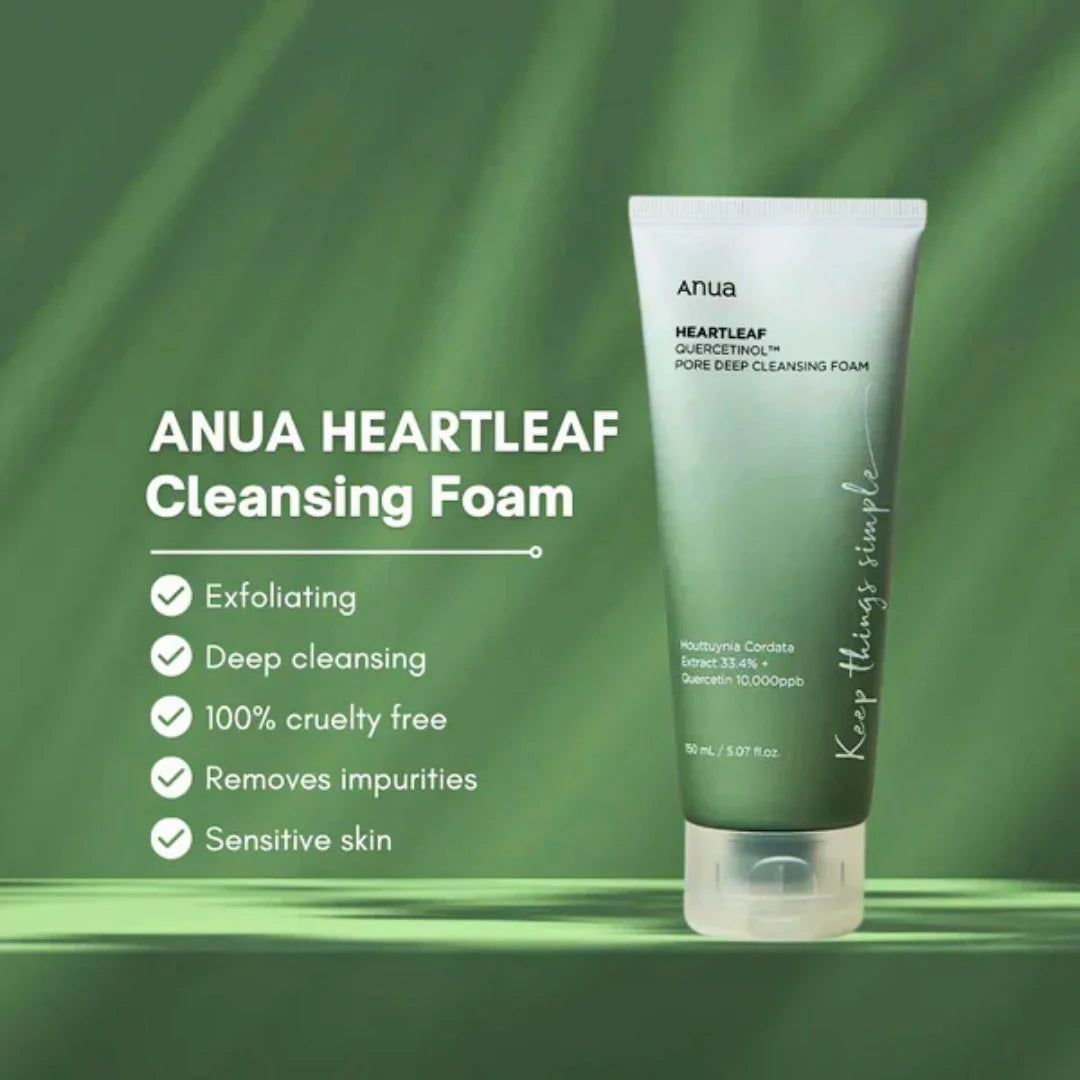 Heartleaf Quercetinol Pore Deep Cleansing Foam / 150ml