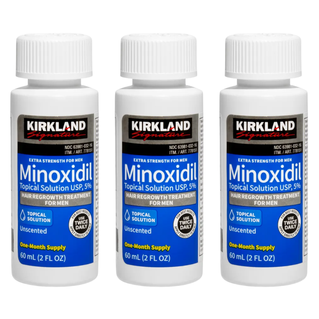 Minoxidil Kirkland 5% (3) / 60ml