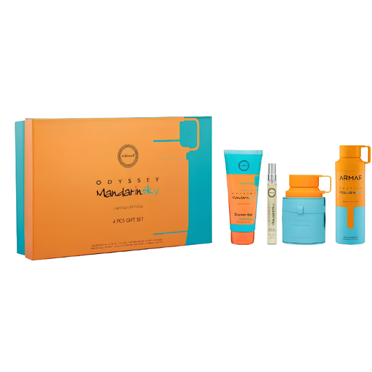 Odyssey Mandarin Sky 4 Piece Gift Set /100ml - Mayoreo